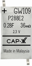 CAP-XX GW109 Supercapacitor